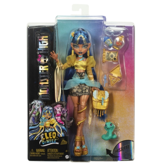 Imagine MONSTER HIGH PAPUSA CLEO DENILE SI COBRA HISSETTE