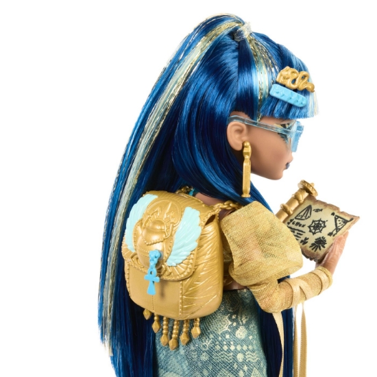 Imagine MONSTER HIGH PAPUSA CLEO DENILE SI COBRA HISSETTE