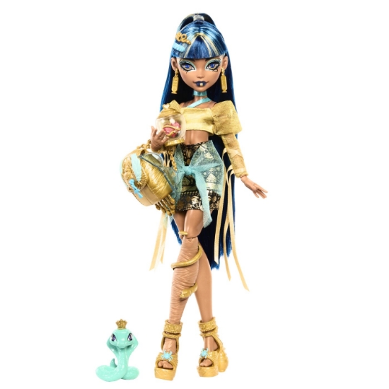 Imagine MONSTER HIGH PAPUSA CLEO DENILE SI COBRA HISSETTE