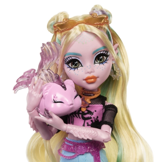 Imagine MONSTER HIGH PAPUSA LAGOONA BLUE SI PESTISORUL NEPTUNA