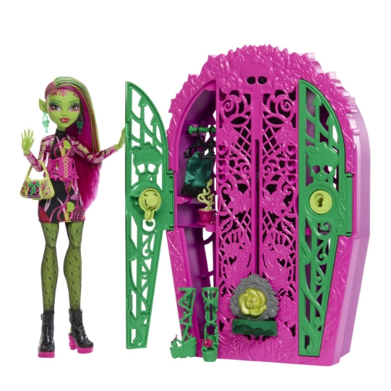 Imagine MONSTER HIGH GRADINA DE LA MIEZUL NOPTII PAPUSA VENUS MCFLYTRAP