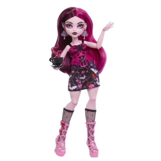 Imagine MONSTER HIGH GRADINA DE LA MIEZUL NOPTII PAPUSA DRACULAURA