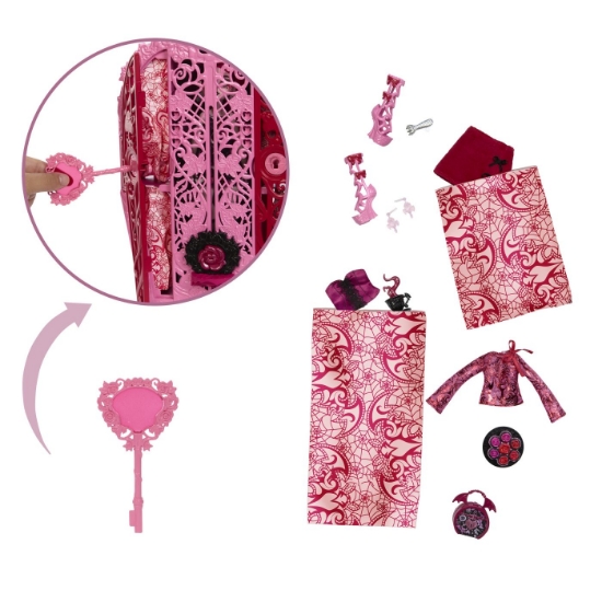 Imagine MONSTER HIGH GRADINA DE LA MIEZUL NOPTII PAPUSA DRACULAURA