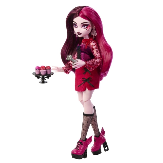 Imagine MONSTER HIGH GRADINA DE LA MIEZUL NOPTII PAPUSA DRACULAURA