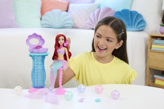 Imagine DISNEY PRINCESS PAPUSA ARIEL SI MASUTA DE MACHIAJ CU SURPRIZE