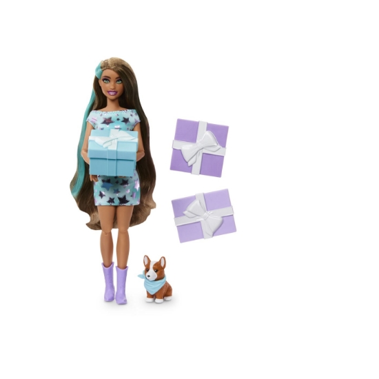 Imagine BARBIE PAPUSA PARTY UNBOXED REVEAL BRUNETA