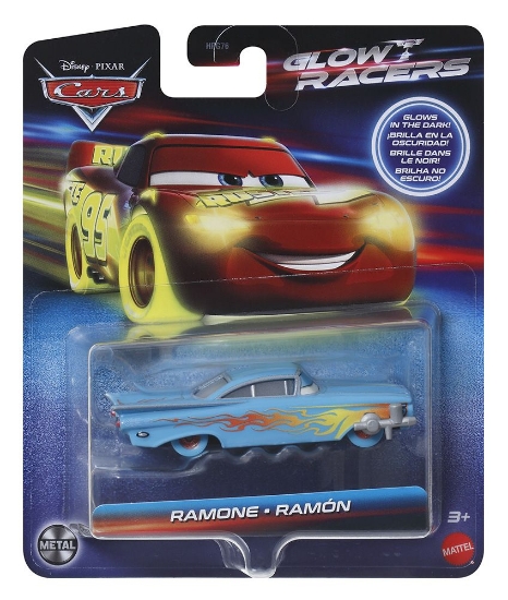 Imagine CARS GLOW RACERS MASINUTA METALICA RAMON 1:55