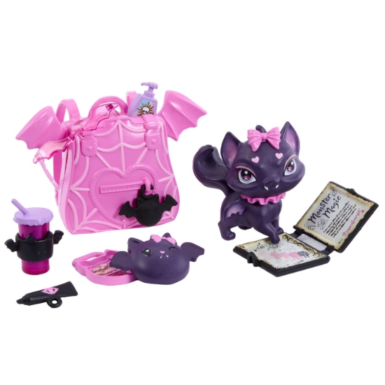 Imagine MONSTER HIGH PAPUSA DRACULAURA SI ANIMALUTUL COUNT FABULOUS