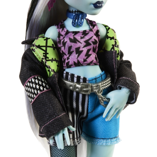 Imagine MONSTER HIGH PAPUSA FRANKIE STEIN SI ANIMALUT WATZIE