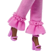Imagine BARBIE DELUXE STYLE PAPUSA BARBIE CU SALOPETA ROZ SI PAR IMPLETIT