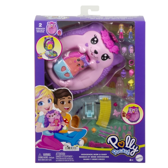 Imagine POLLY POCKET SET GENTUTA ARICIUL MAMA SI PUIUL