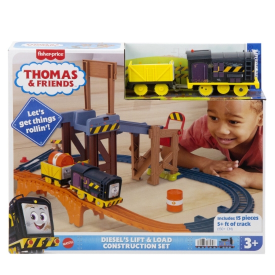 Imagine Thomas – Set de construcție Ridică și încarcă marfa cu Diesel