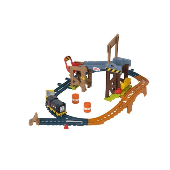 Imagine Thomas – Set de construcție Ridică și încarcă marfa cu Diesel