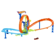 Imagine Hot Wheel Stunt Tracks cursa lansare rapidă în buclă