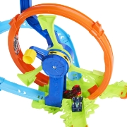 Imagine Hot Wheel Stunt Tracks cursa lansare rapidă în buclă
