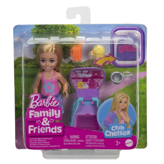 Imagine BARBIE PAPUSICA CHELSEA CU RUCSAC PENTRU COACEREA BRIOSELOR