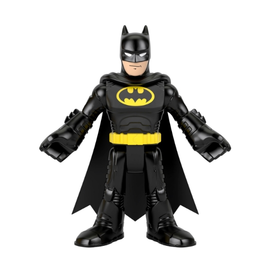 Imagine FISHER PRICE IMAGINEXT DC SUPER FRIENDS SET FIGURINA BATMAN SI COSTUM EXO CU LUMINI SI SUNETE