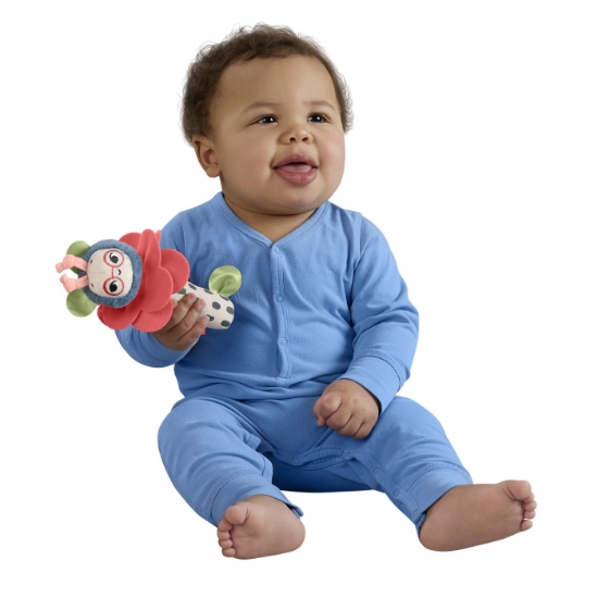 Imagine Fisher Price Planet Friends – Set zornăitoare din pluș Floare & Albinuța