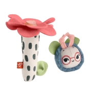 Imagine FISHER PRICE PLANET FRIENDS JUCARIE PLUS ZORNAITOARE FLOARE SI ALBINUTA