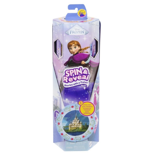 Imagine DISNEY FROZEN SPIN AND REVEAL PAPUSA ANNA CU EVANTAI