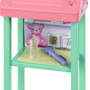 Imagine BARBIE CARIERE SET MOBILIER CU PAPUSA DOCTOR PEDIATRU BLONDA
