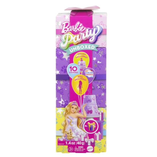Imagine BARBIE PAPUSA PARTY UNBOXED REVEAL BLONDA