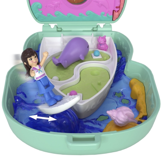 Imagine POLLY POCKET SET GENTUTA ANIMALUT PISICUTA MARINAR CU ACCESORII