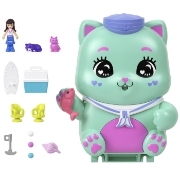 Imagine POLLY POCKET SET GENTUTA ANIMALUT PISICUTA MARINAR CU ACCESORII