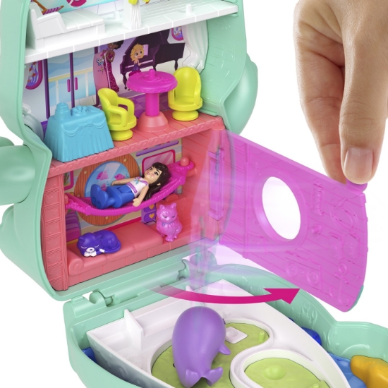 Imagine POLLY POCKET SET GENTUTA ANIMALUT PISICUTA MARINAR CU ACCESORII