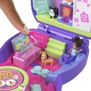 Imagine POLLY POCKET SET GENTUTA ANIMALUT CATELUS IN PIJAMA CU ACCESORII