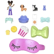 Imagine POLLY POCKET SET GENTUTA ANIMALUT CATELUS IN PIJAMA CU ACCESORII