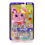 Imagine POLLY POCKET SET GENTUTA ANIMALUT IEPURAS LA PETRCERE CU ACCESORII