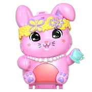 Imagine POLLY POCKET SET GENTUTA ANIMALUT IEPURAS LA PETRCERE CU ACCESORII