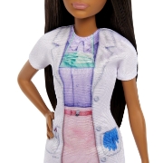 Imagine BARBIE SET DE JOACA PAPUSA BARBIE BRUNETA FACE CARIERA STOMATOLOG