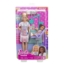 Imagine BARBIE SET DE JOACA PAPUSA BARBIE BLONDA FACE CARIERA STOMATOLOG