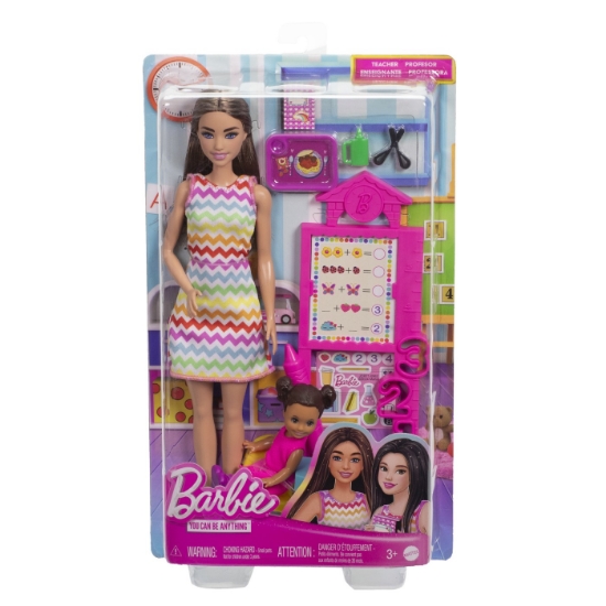 Imagine BARBIE SET DE JOACA PAPUSA BARBIE SATENA FACE CARIERA PROFESOARA