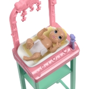 Imagine BARBIE SET DE JOACA PAPUSA BARBIE BRUNETA FACE CARIERA PEDIATRU