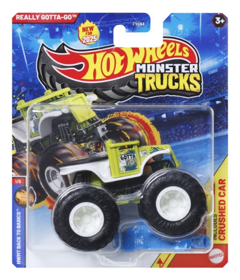 Imagine HOT WHEELS MONSTER TRUCK MASINUTA REALLY GOTTA GO SCARA 1:64