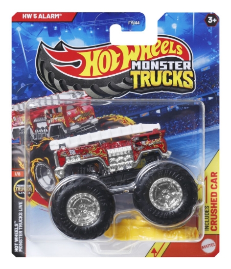Imagine HOT WHEELS MONSTER TRUCK MASINUTA 5 ALARM SCARA 1:64