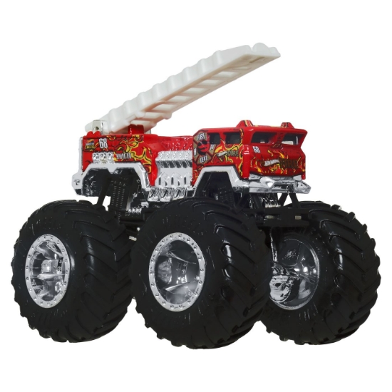 Imagine Hot Wheels Monster Truck mașinuța 5 Alarm scara 1:64