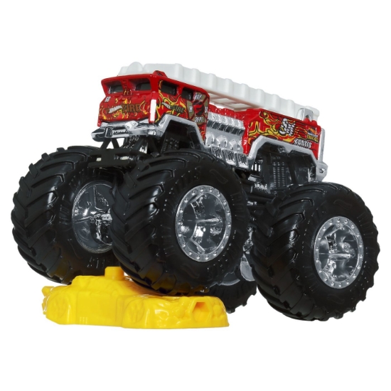 Imagine Hot Wheels Monster Truck mașinuța 5 Alarm scara 1:64