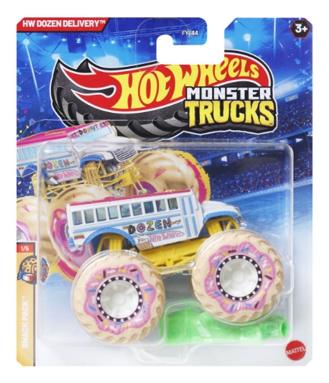 Imagine Hot Wheels Monster Truck mașinuța Dozen Delivery scara 1:64