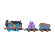 Imagine THOMAS LOCOMOTIVA MOTORIZATA THOMAS CRYSTAL CAVES CU 2 VAGOANE