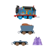 Imagine THOMAS LOCOMOTIVA MOTORIZATA THOMAS CRYSTAL CAVES CU 2 VAGOANE