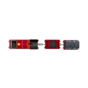 Imagine THOMAS LOCOMOTIVA MOTORIZATA SPLASH TANK JAMES CU 2 VAGOANE