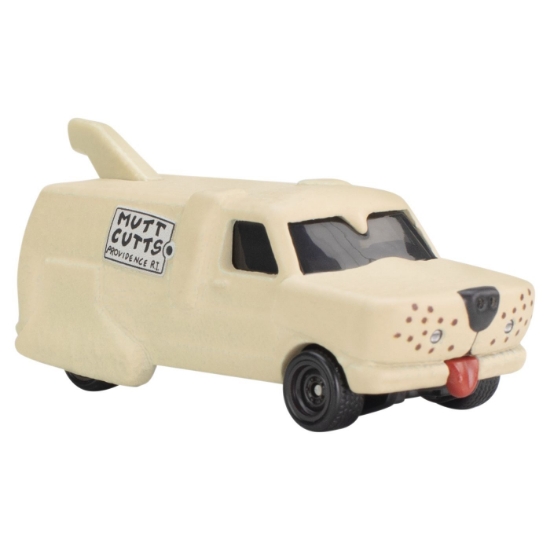 Imagine Hot Wheels Pop Culture Mașinuță Metalică Dumb and Dumber Mutt Cutts Van, scară 1:64 