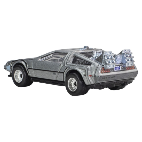 Imagine Hot Wheels Pop Culture Mașinuță Metalică Back to the Future, scară 1:64