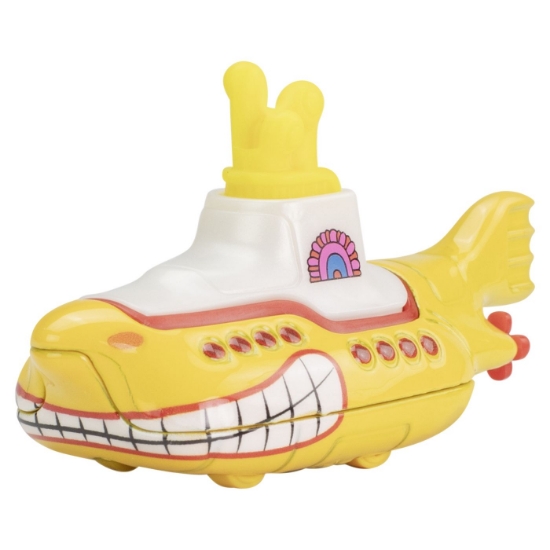 Imagine Hot Wheels Pop Culture Mașinuță Metalică The Beatles Yellow Submarine, scară 1:64