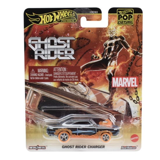 Imagine HOT WHEELS POP CULTURE MASINUTA METALICA GHOST RIDER SCARA 1:64