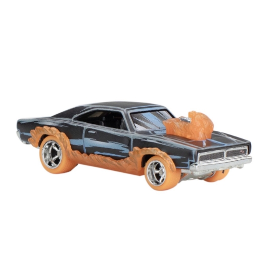 Imagine Hot Wheels Pop Culture Mașinuță Metalică Ghost Rider, scară 1:64